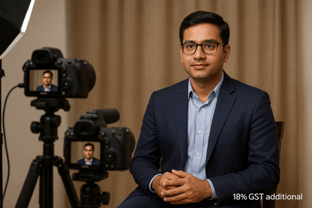 Standard Shoot – Dual Cam Setup